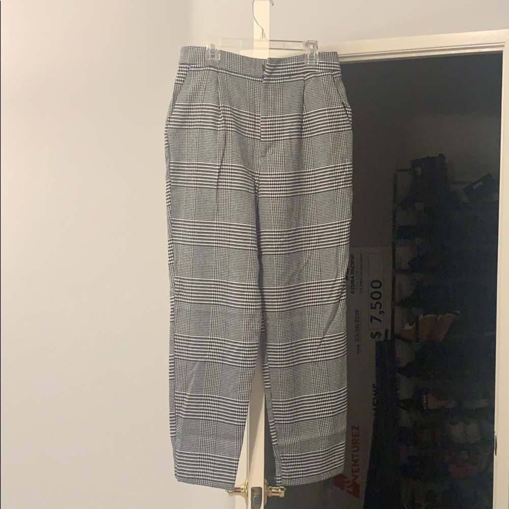 Black and white trousers from forever21